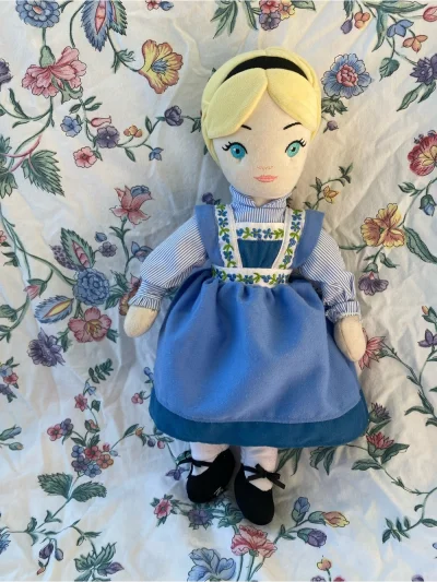 Frozen Plush Toy With Blonde Hair - Kids Toys