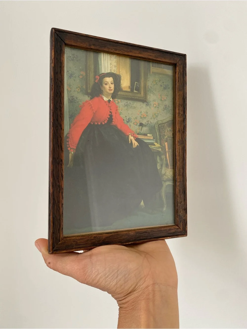 James Tissot Young Lady In A Red Jacket Print | Musée D’Orsay Art Repro
