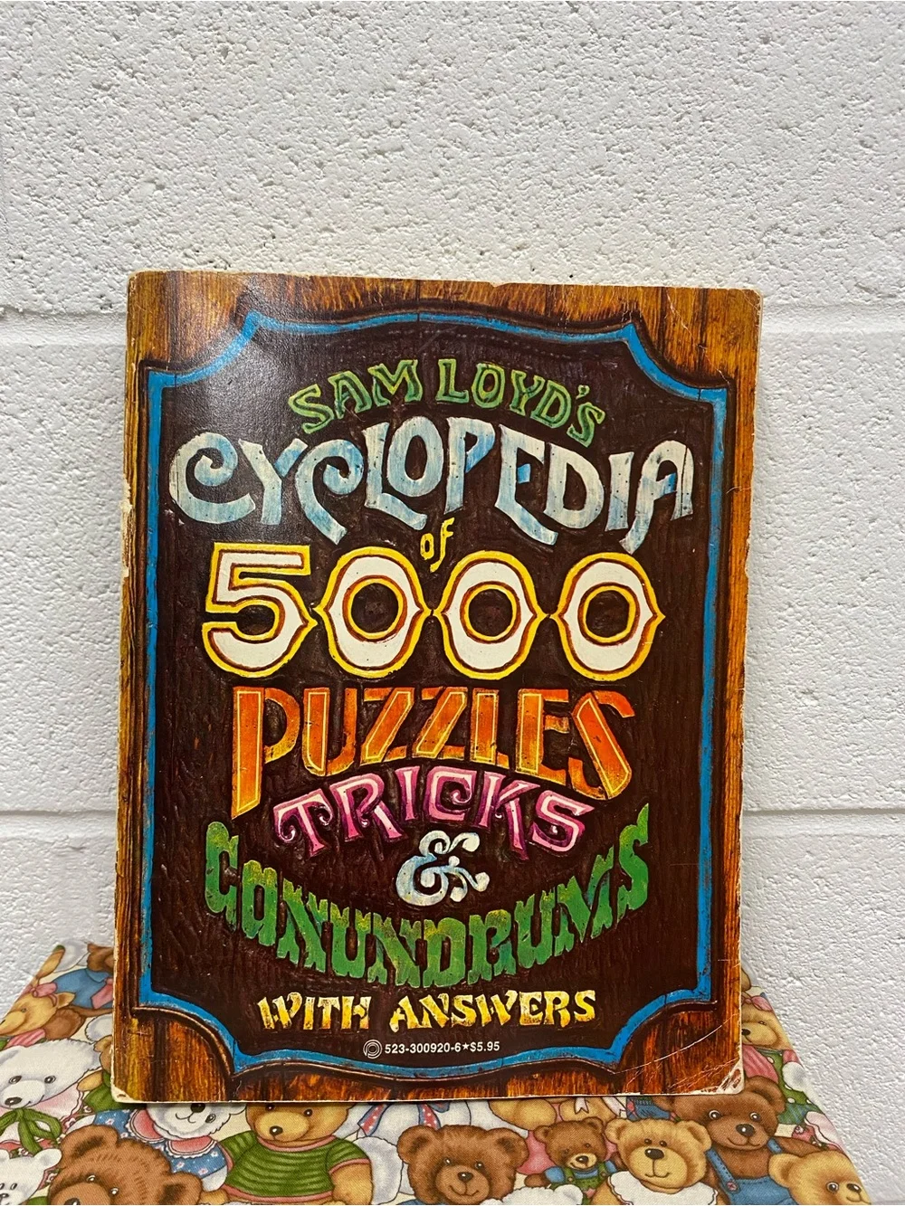 1976 Sam Loyd’S Cyclopedia Of 5000 Puzzles Tricks & Conundrums W/ Answer