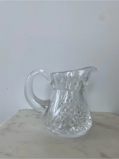 Waterford Crystal Alana Creamer Pitcher | Cut Crystal Milk Jug | Ireland