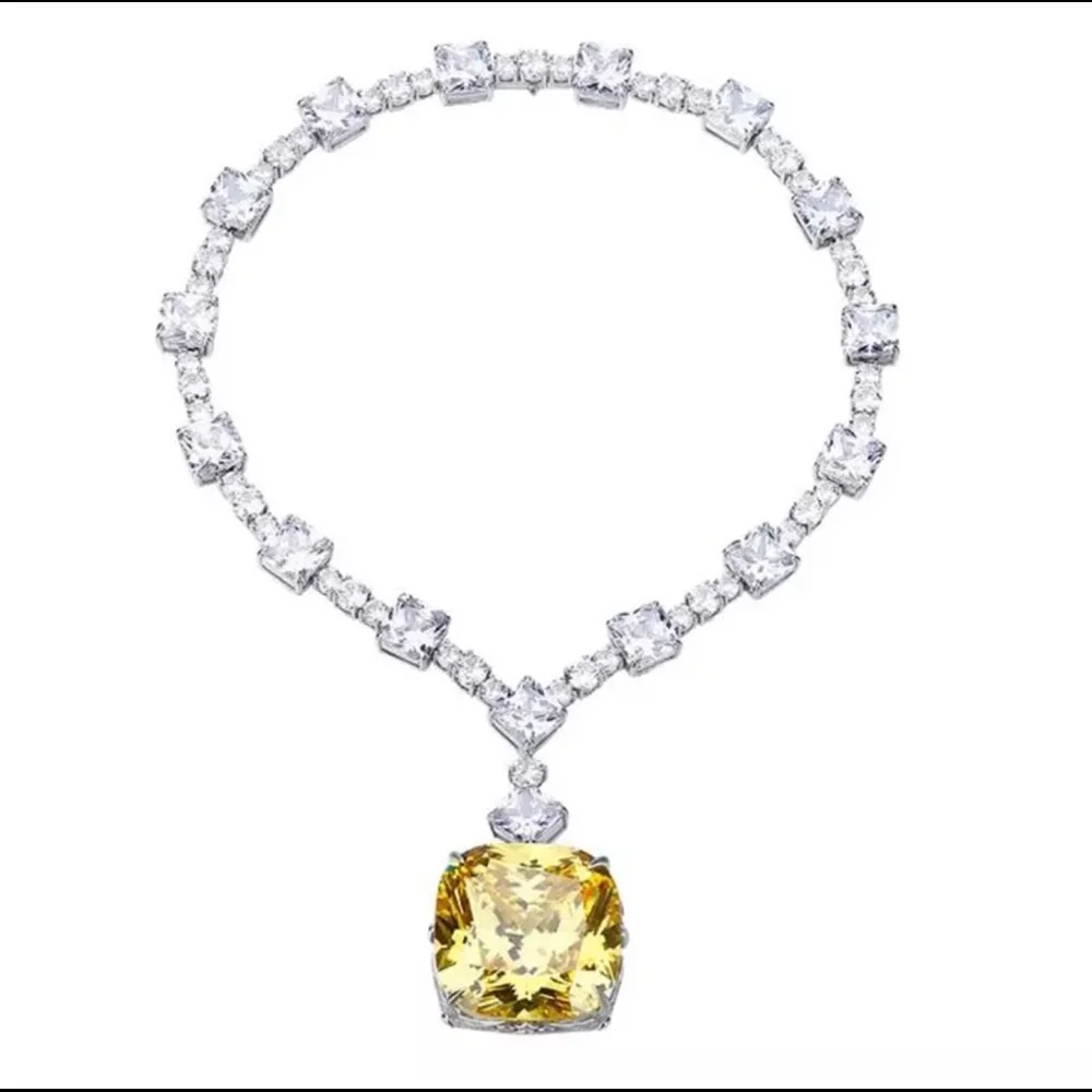 Real 925 Silver - High Quality Lab Stone