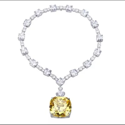 Real 925 Silver - High Quality Lab Stone