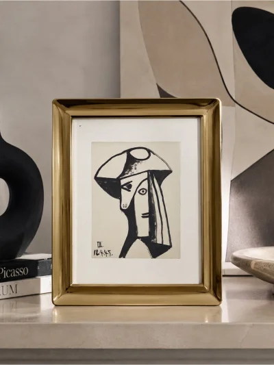 Solid Brass Picasso Art Frame 🖼️✨