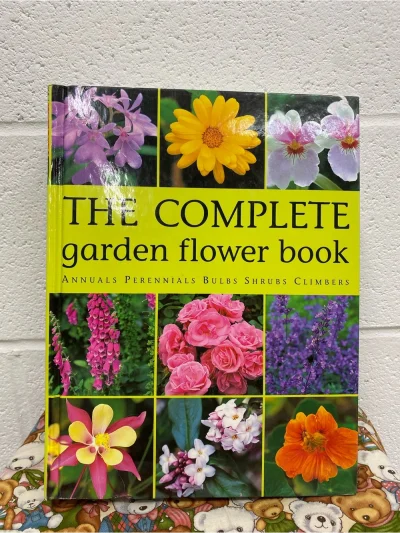 Hardcover - The Complete Garden Flower Book - Flower Lover Gift