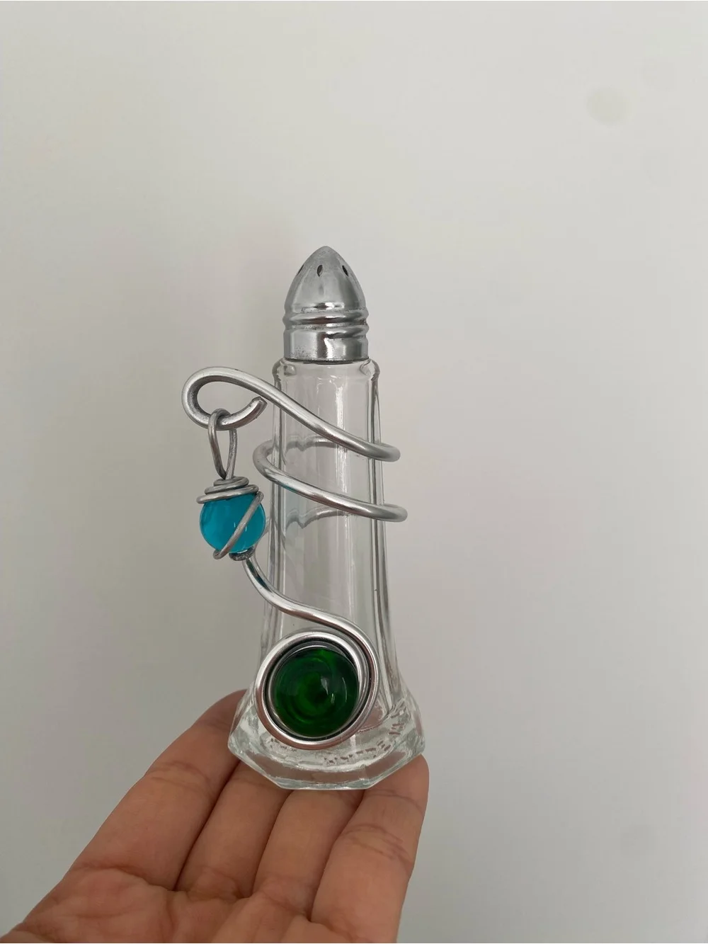 Beautiful Glass Pepper Shaker