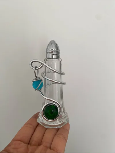 Beautiful Glass Pepper Shaker