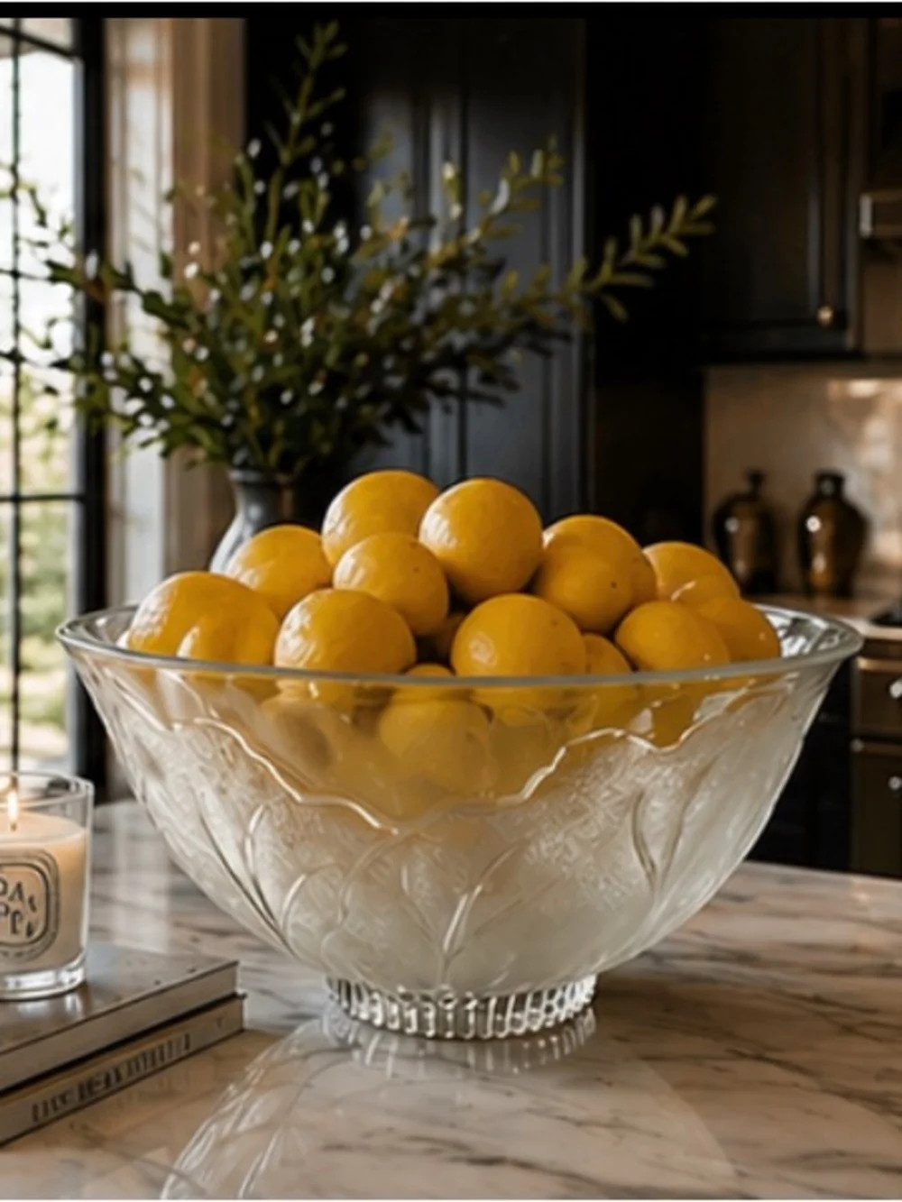 Giant Glass Bowl - Punch Bowl