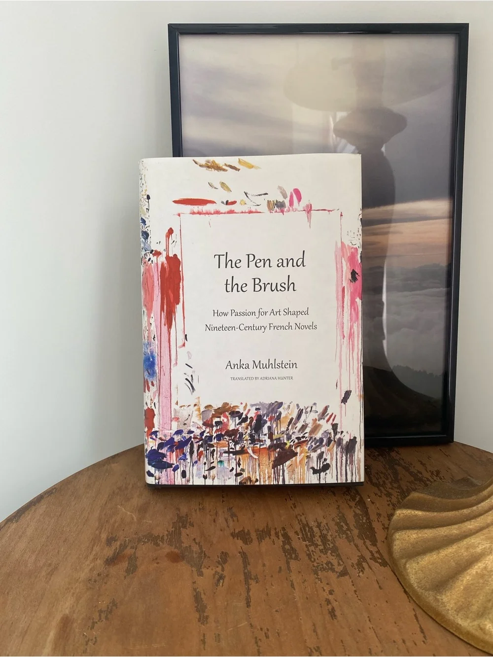 The Pen And The Brush Hardcover Book - Colorful Painted Cover