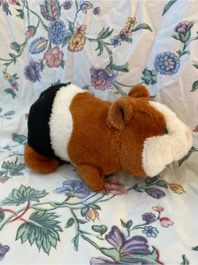 Ganz Plush Guinea Pig Toy - Brown, White & Black Small Pet Plush