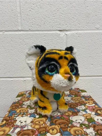 Furreal Walkalots Big Wags Interactive Tiger Toy No Lead