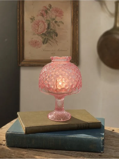 Pink Fairy Lamp - Candle Holder - Tea Light