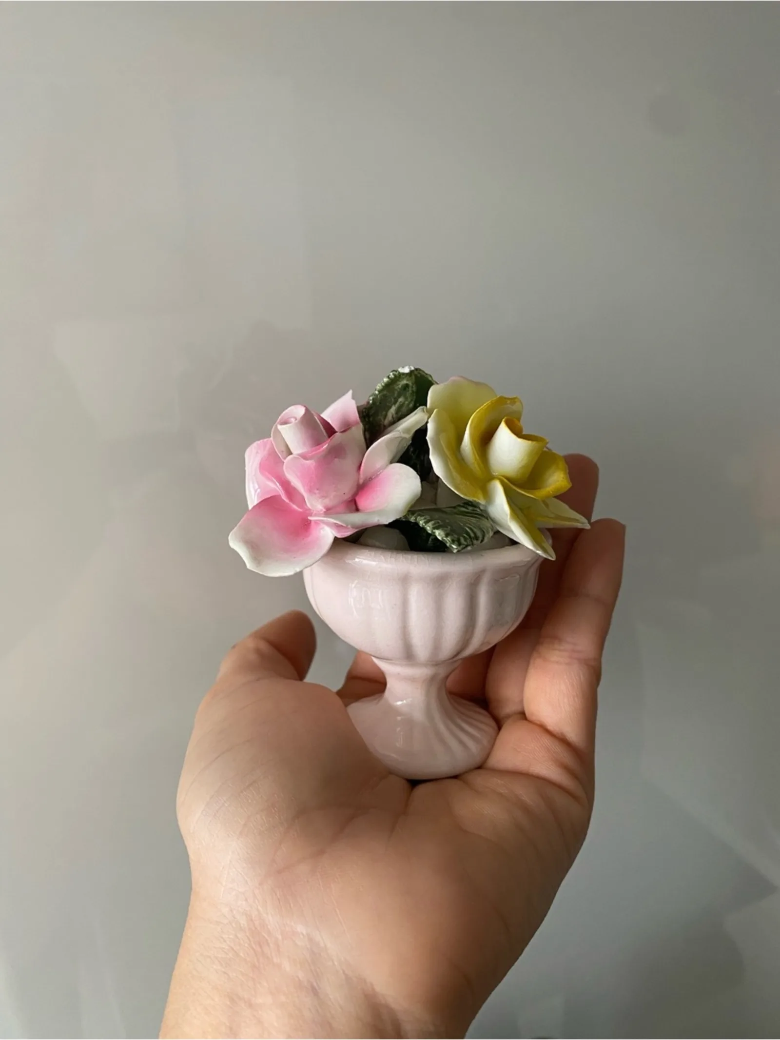 Vintage bone china flower bouquet- made in England