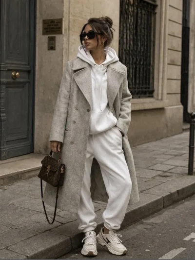 Brand New Luxurious Levi’S Wool Cashmere Blend Coat - Size M