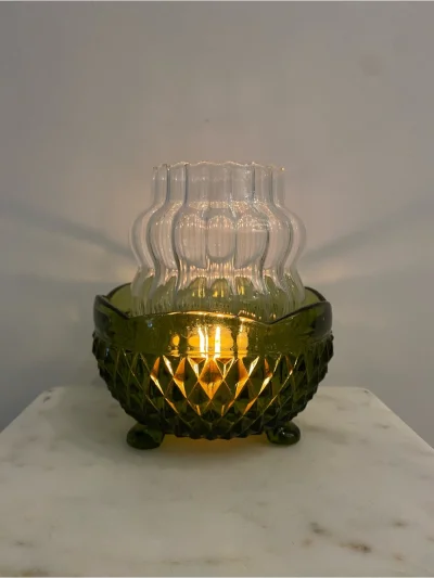 Charming Flower Inspired Fairy Lamp - Candle Holder