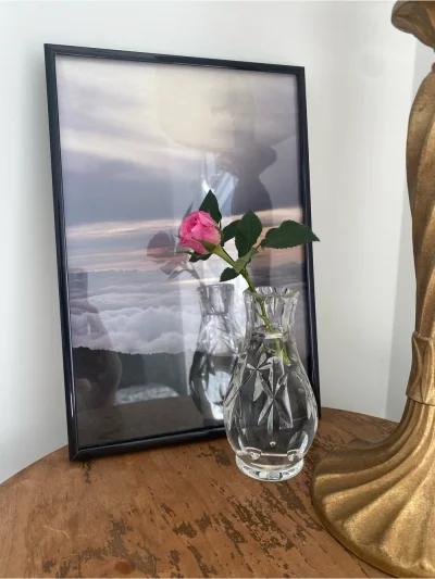 Crystal Bud Vase