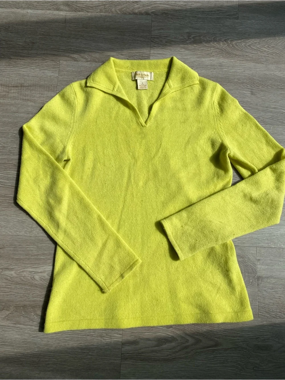 Peck And Peck Cashmere 2 Ply Sweater