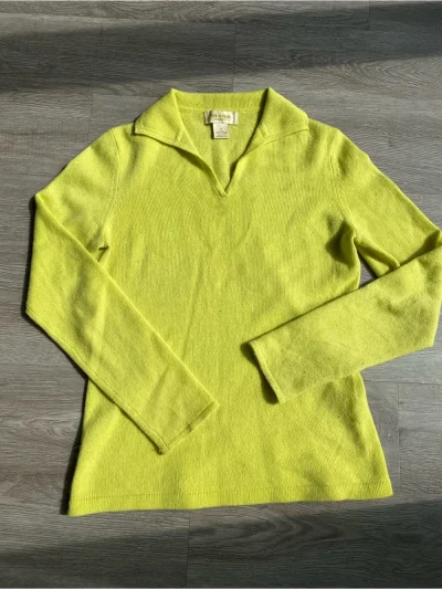 Peck And Peck Cashmere 2 Ply Sweater