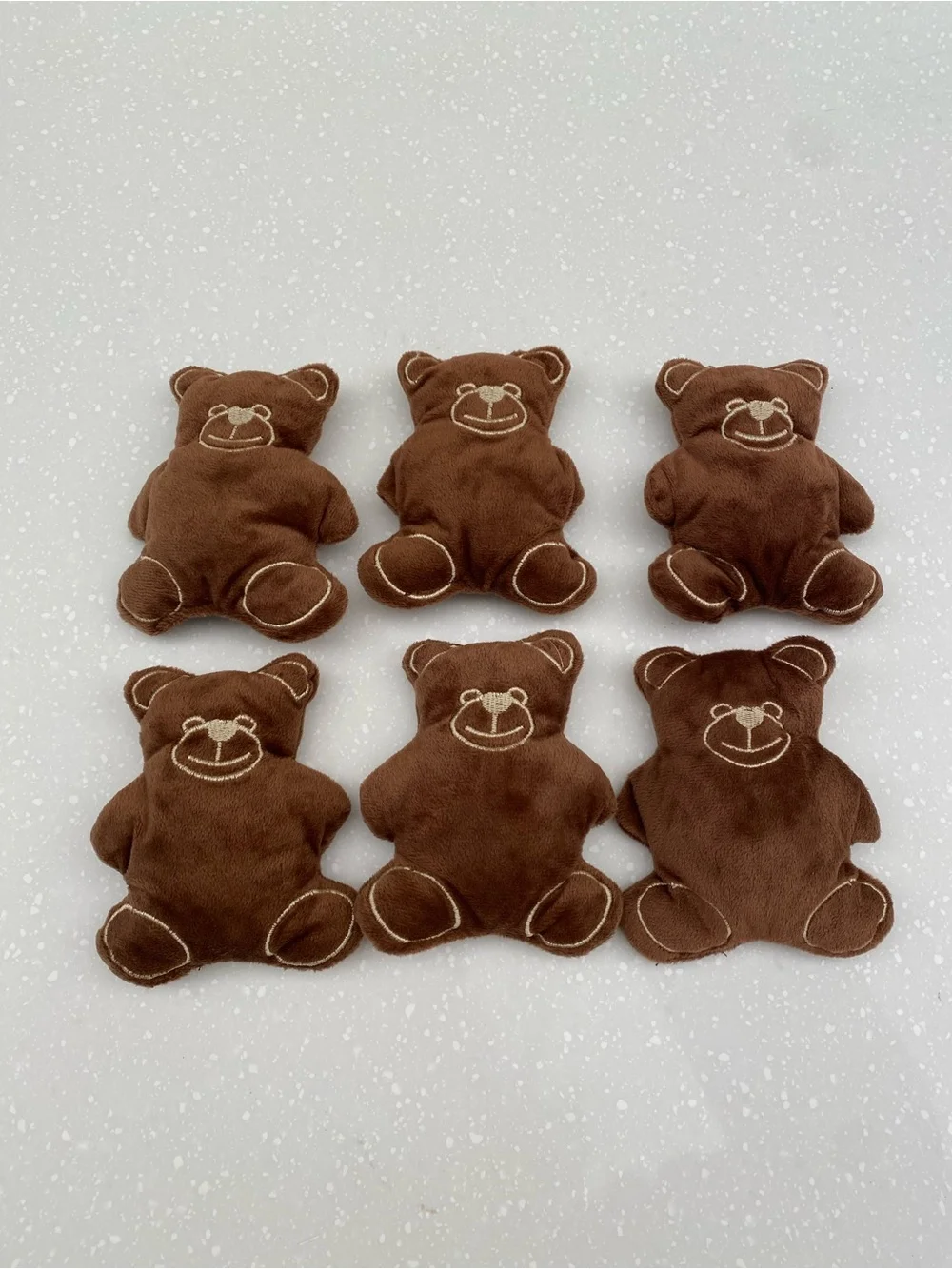 Set Of 6 Tiny Bear Cookies Plush