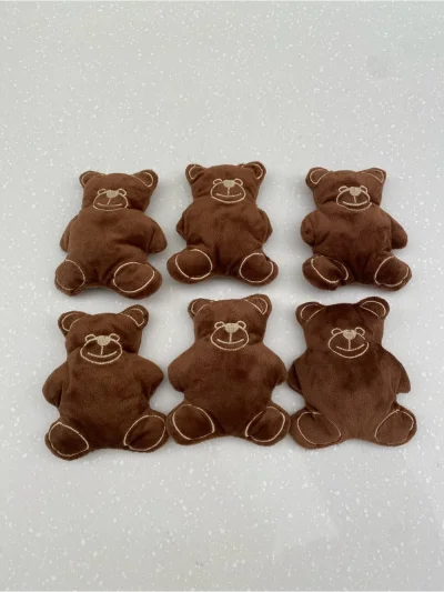 Set Of 6 Tiny Bear Cookies Plush