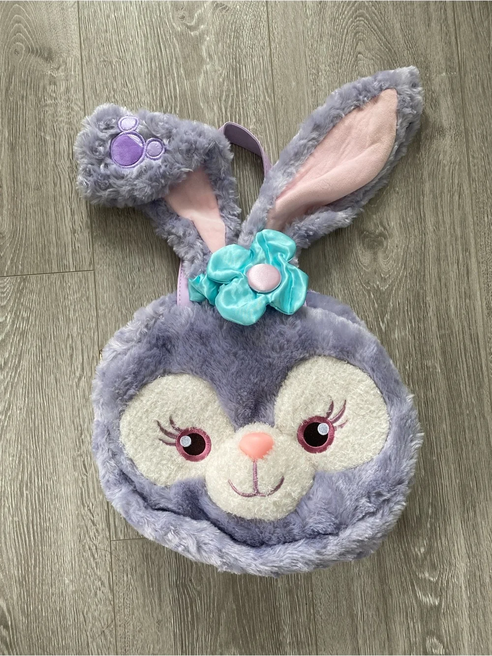 Brand New Big Duffy Friends Stellalou Plush Face Crossbody Bag Purse