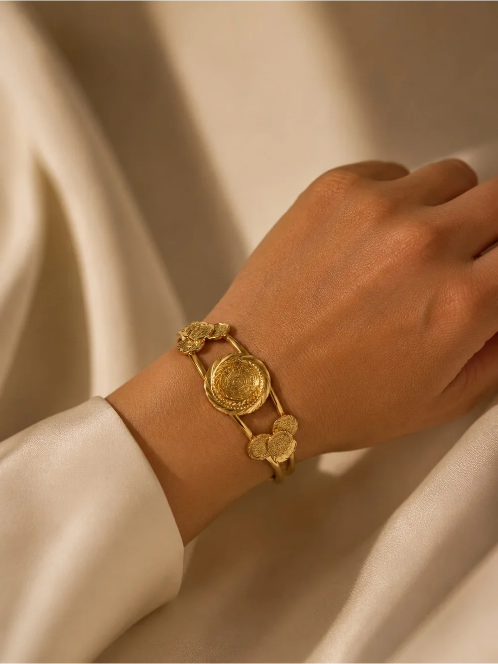 $18 For 3 -Gold Tone - Costume Jewelry- Bracelet