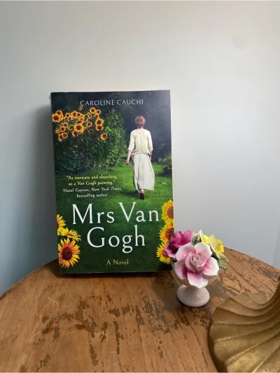 $18 For 3 - Mrs Van Gogh By Caroline Cauchi - Green Cover Novel