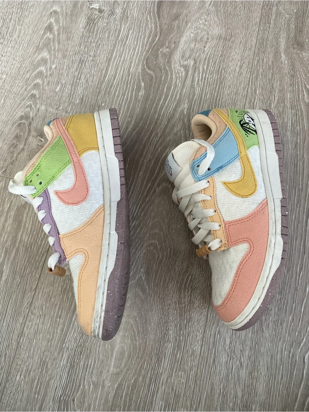 Dunk Low Retro Suns Club Pastel- Size 6 - Excellent Condition