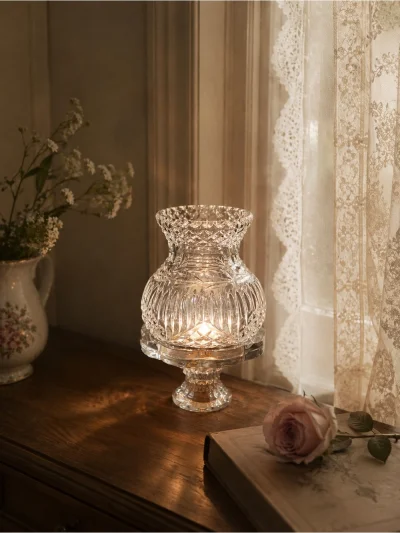 Victorian Style Charming -Inspired Fairy Lamp - Candle Holder
