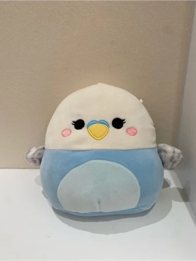 Squishmallows Tycho The Parakeet 7.5-Inch Plush Toy