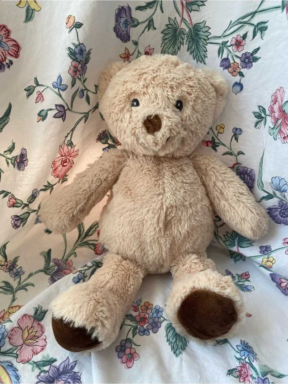 $18 For 3 - Jesse & Lulu Plush Teddy - Soft Cream Fur