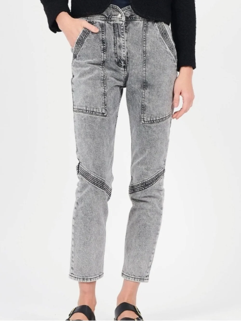 New Ba&Sh Size 4 Us - Mame Jeans