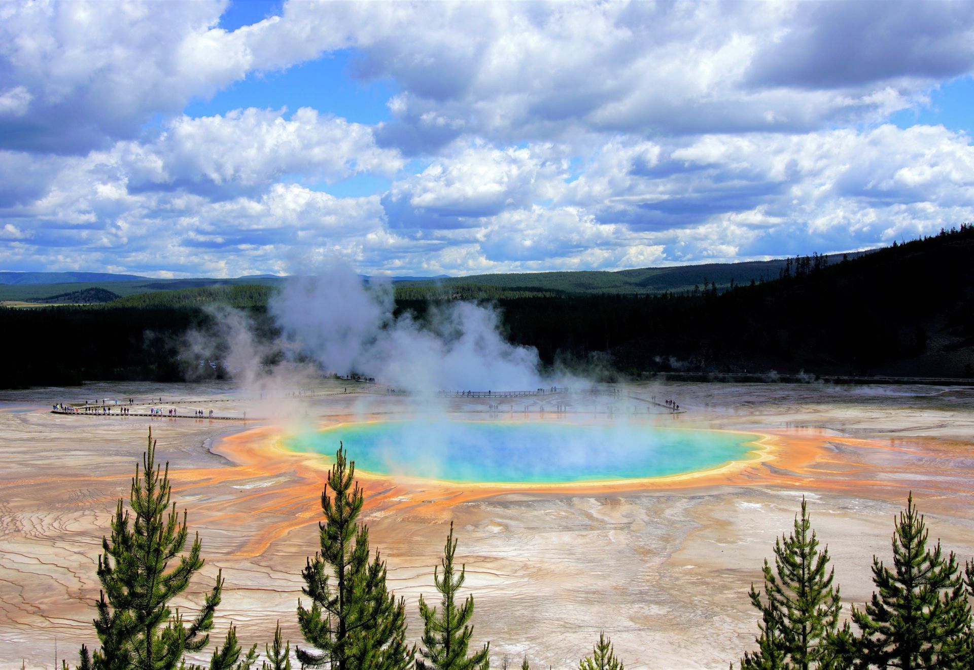 Great Prismatic Springs