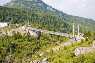 Mile High Swinging Bridge