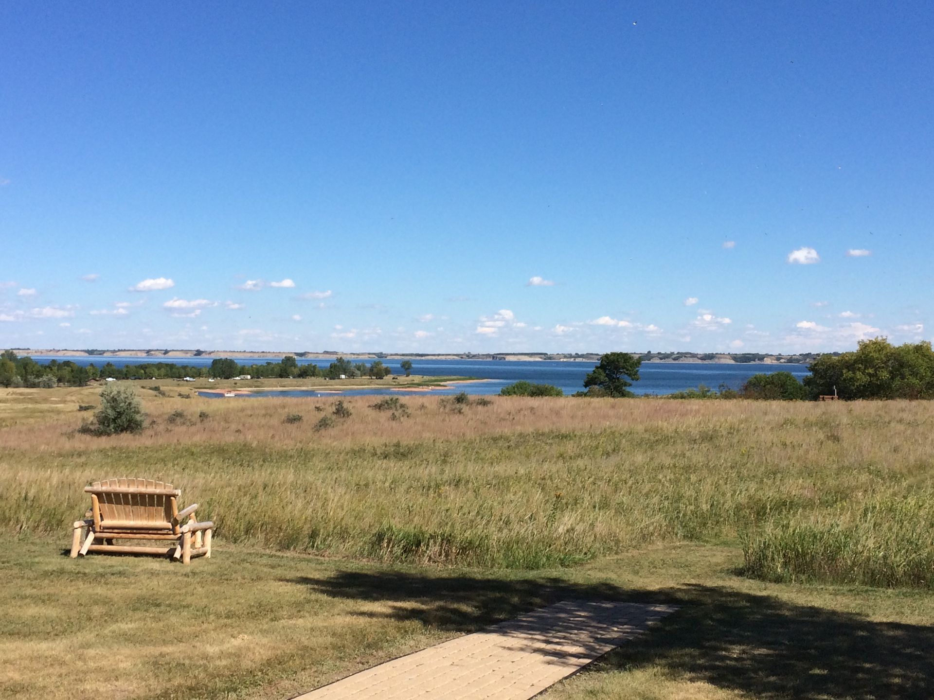 Lake Sakakawea from the State Park