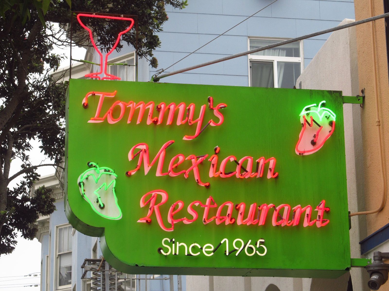 Tommy's Mexican Restaurant Sign 2