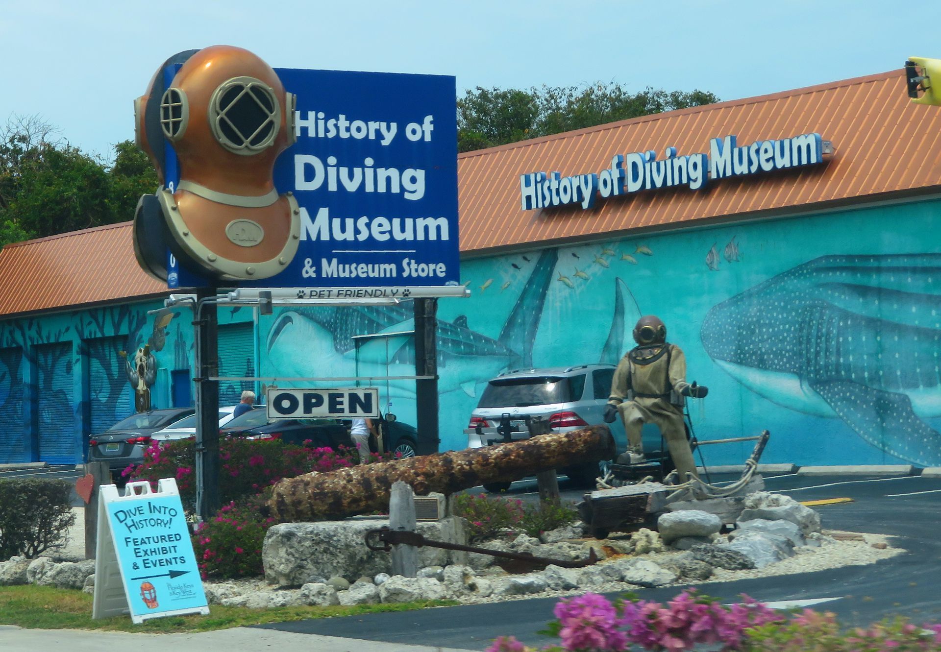 History of Diving Museum, U.S. Route 1, Islamorada, Florida Keys, Florida