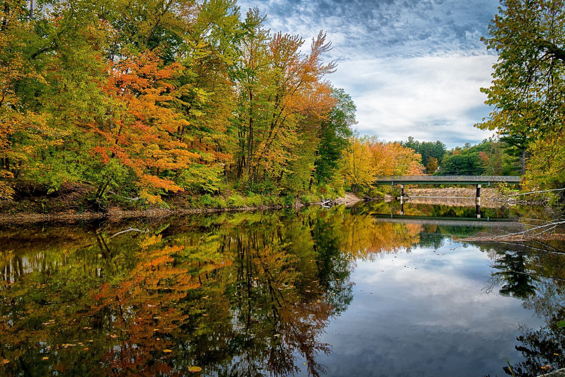 Saco River at First Bridge