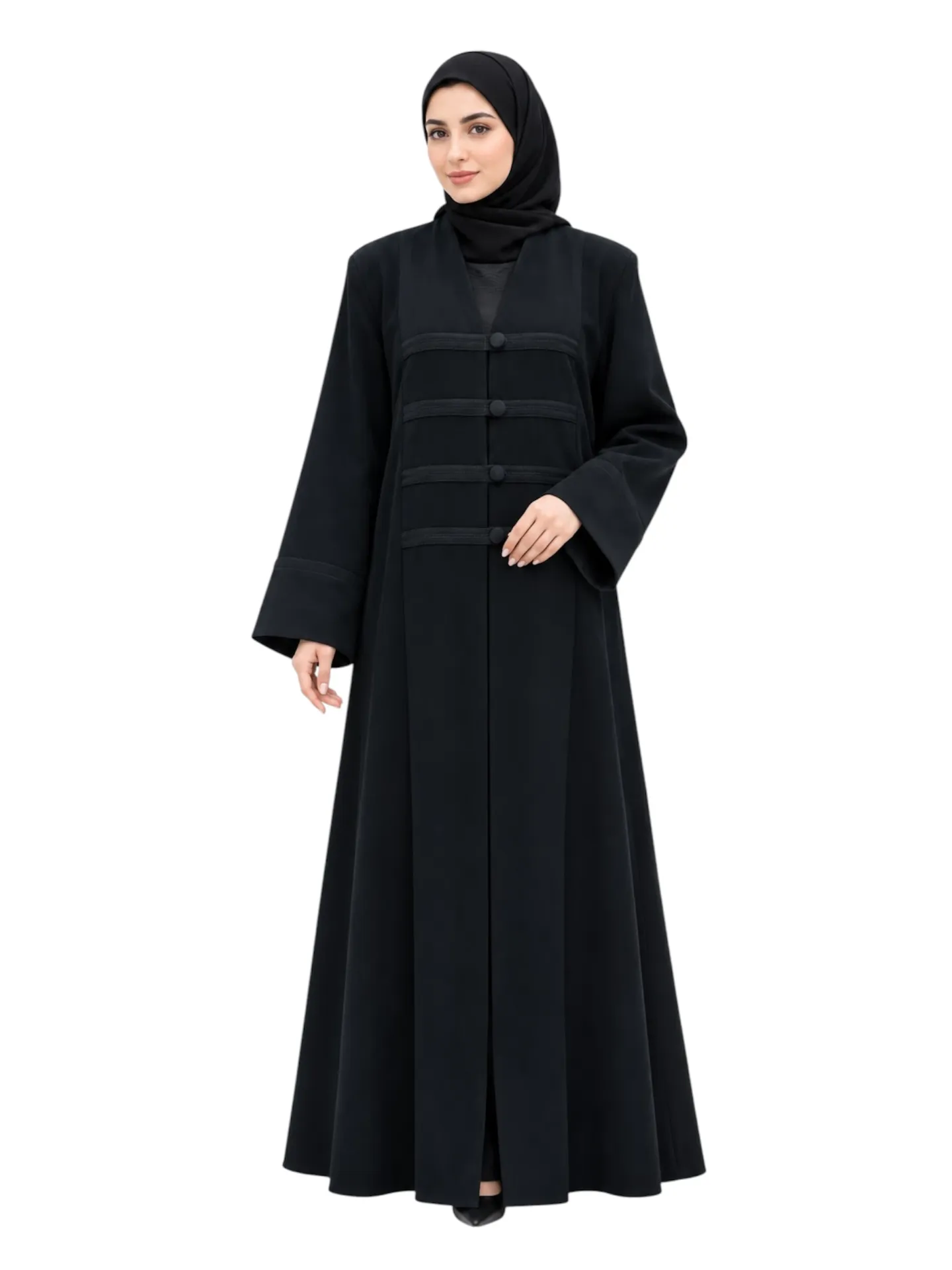 عباية سيران بليزر  قماش سيراميك