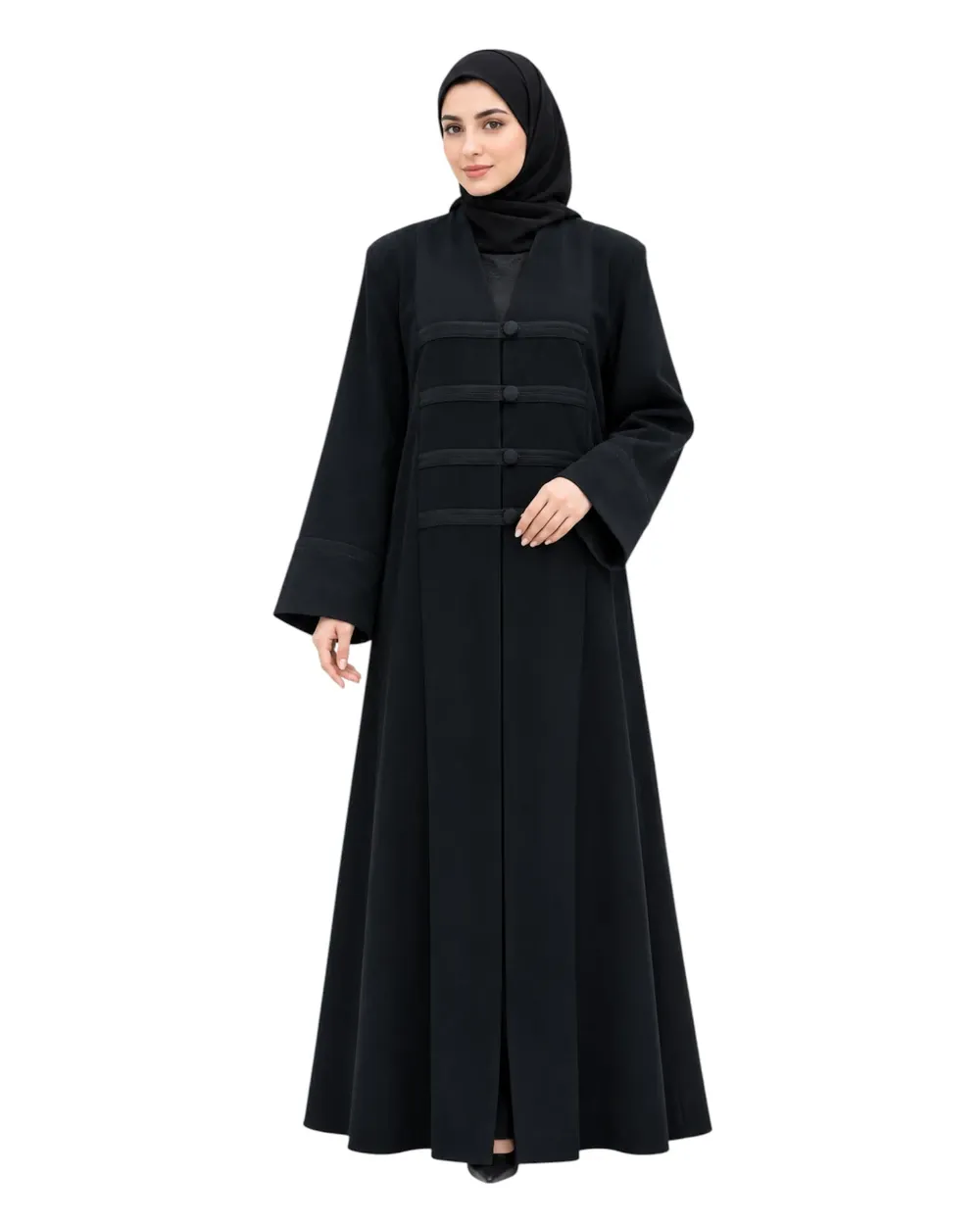 عباية سيران بليزر  قماش سيراميك