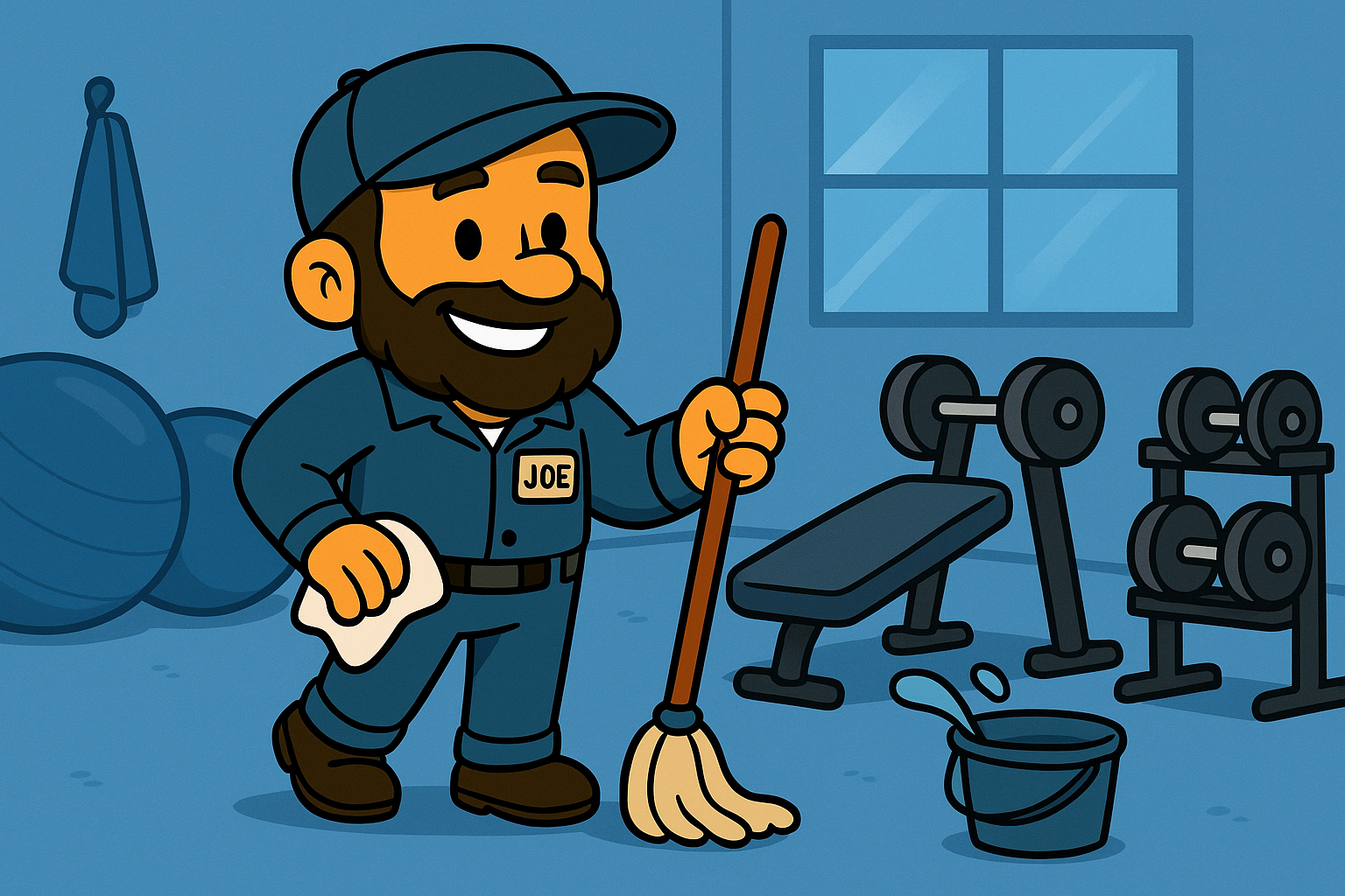 Buffed Brian Armstrong’s Home Gym