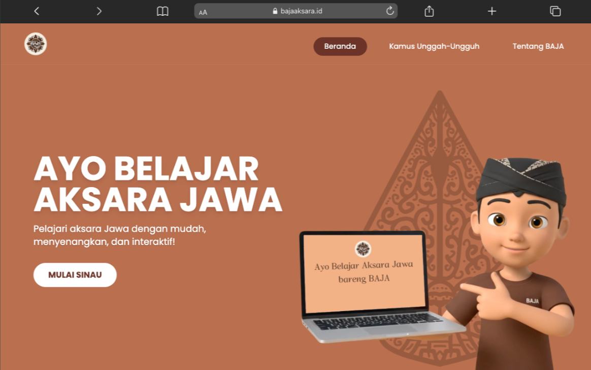 BAJA - Belajar Aksara Jawa