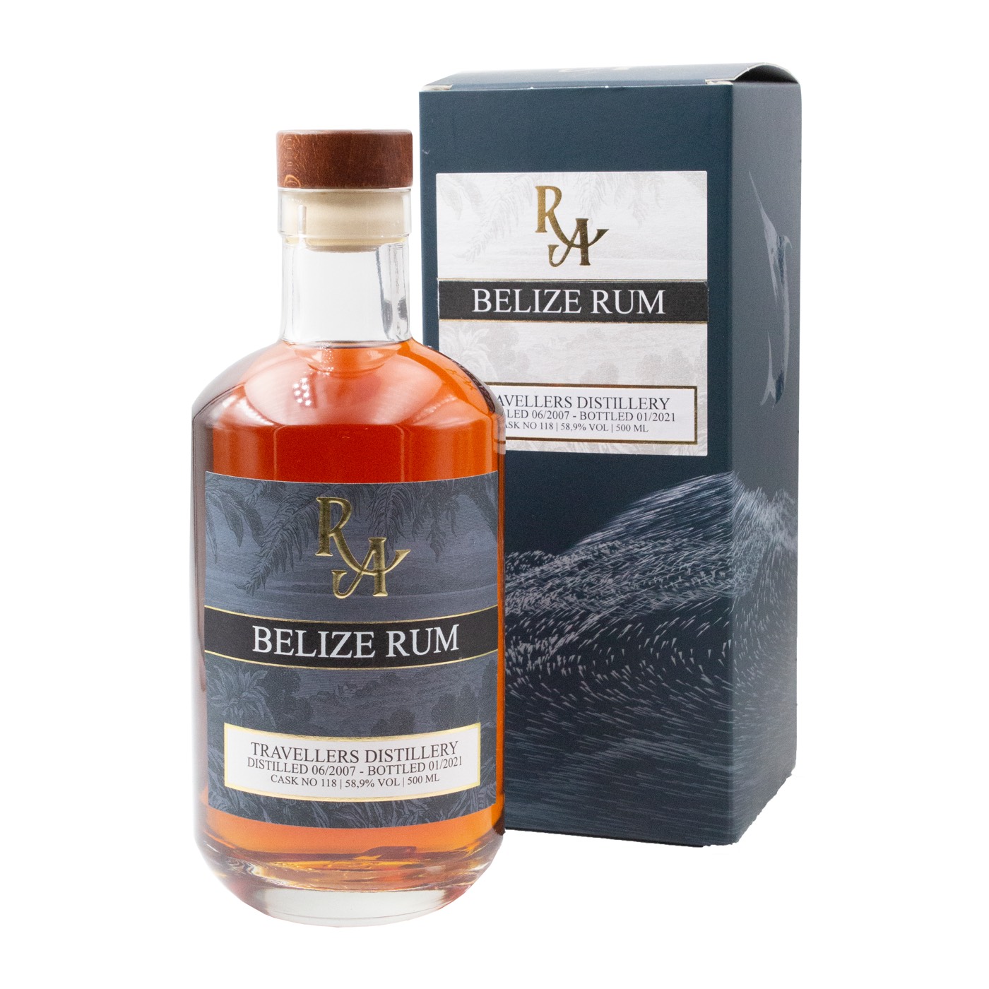 Bottle image of Rum Artesanal Belize Rum MBT