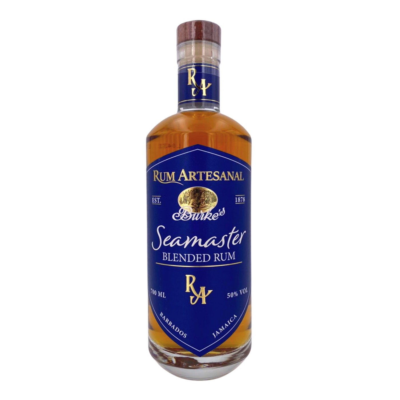 Bottle image of Rum Artesanal Burke‘s Seamaster Blended Rum