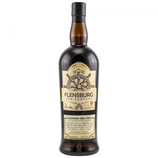 Bottle image of Flensburg Rum Company Guyana MEC