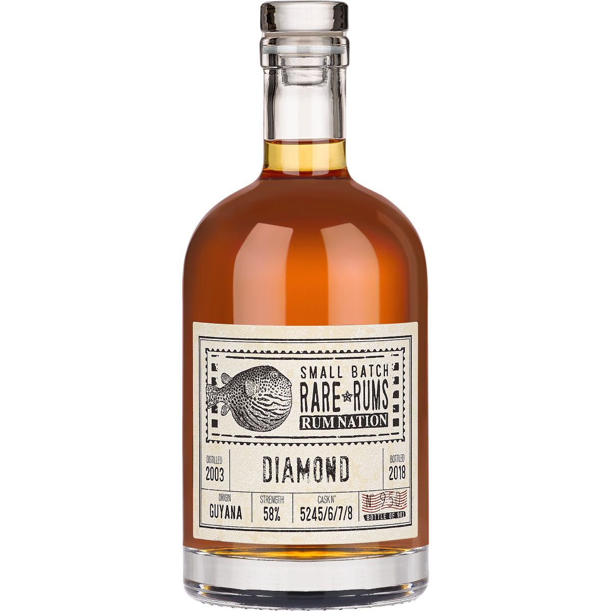 Bottle image of Small Batch Rare Rums SXG