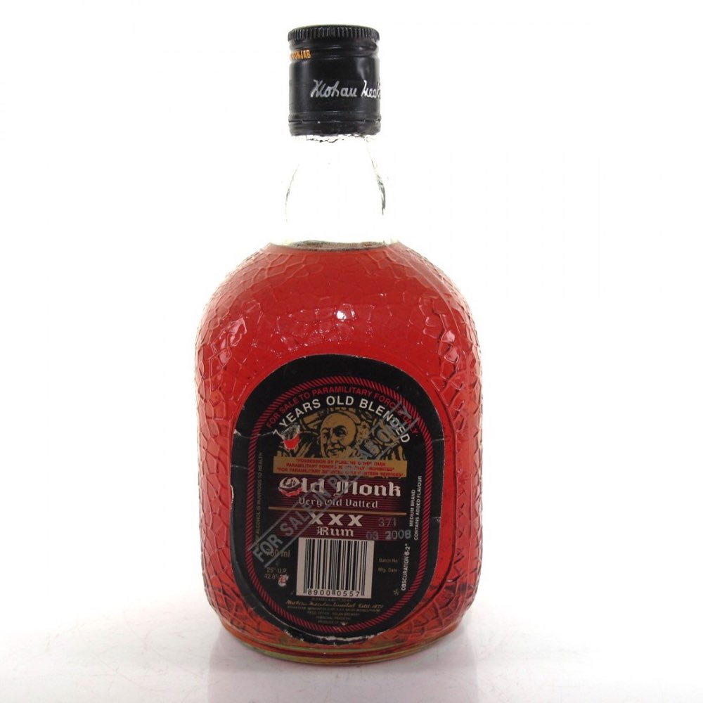 Bottle image of Old Monk Supreme 7 Years Old Blended
