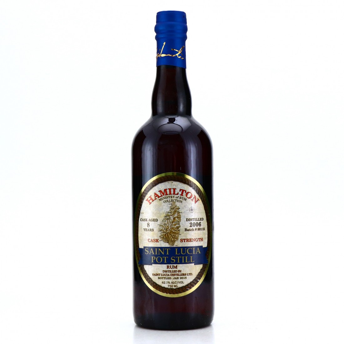 Bottle image of Hamilton Saint Lucia Pot Still