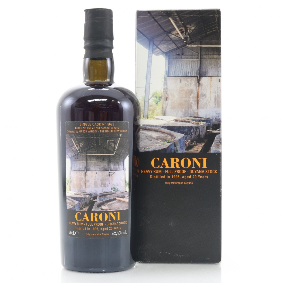 Bottle image of Heavy Rum Guyana Stock (Kirsch Whisky) HTR
