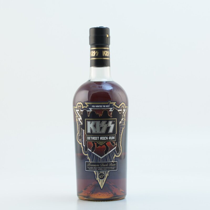 Bottle image of Kiss Detroit Rock Rum