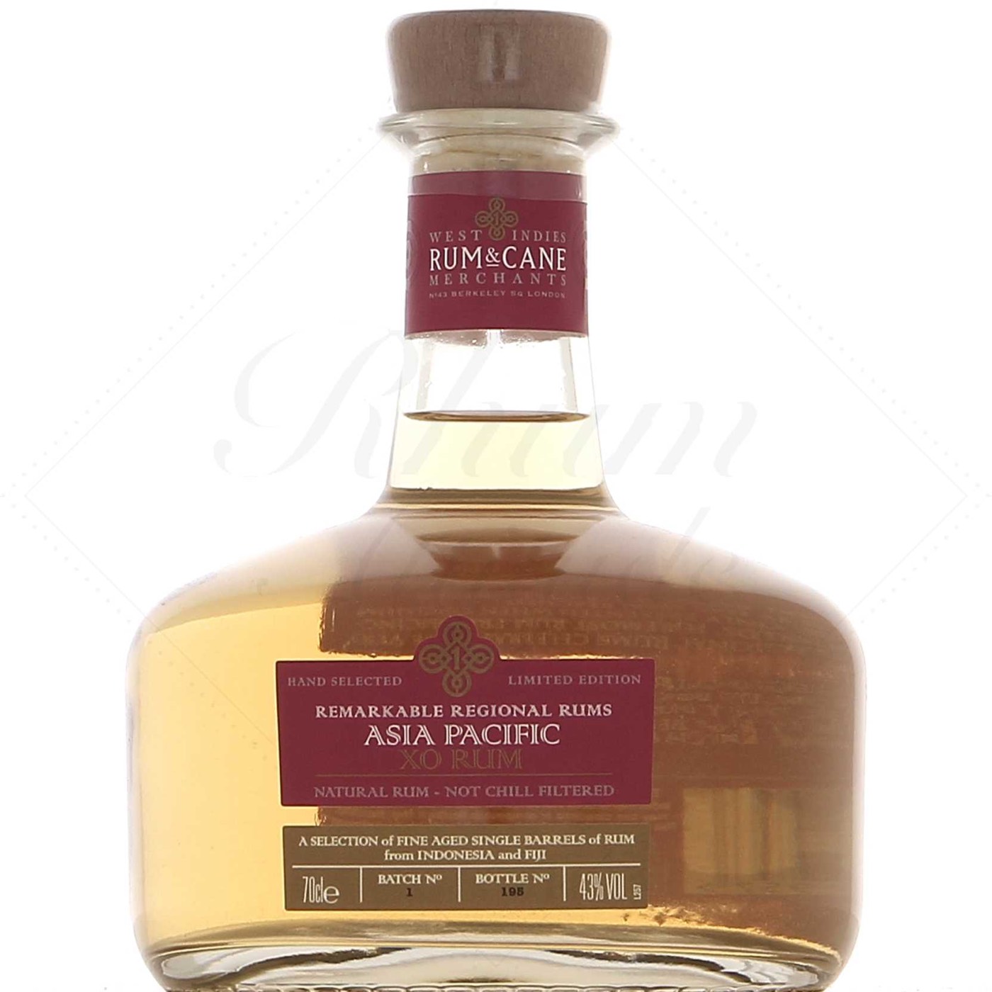 Bottle image of Rum & Cane Asia Pacific XO